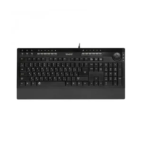 کیبورد باسیم بیاند BK-8700 با حروف فارسی Beyond BK-8700 Keyboard
