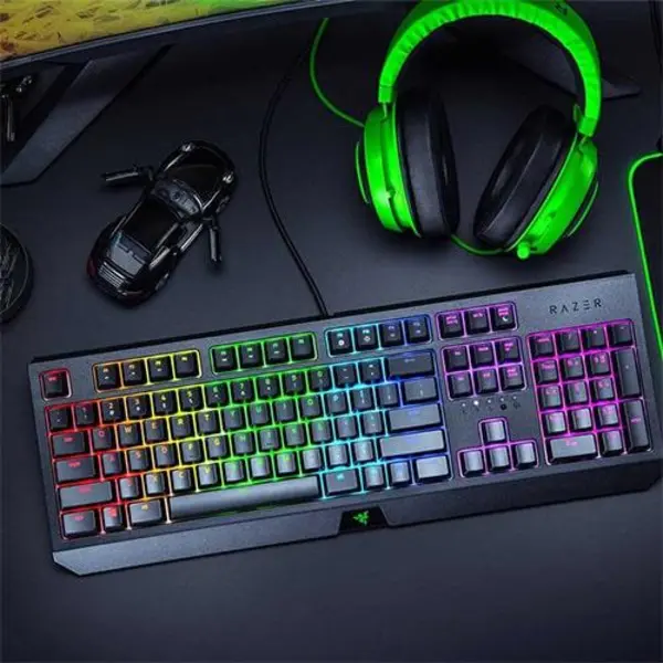 کیبورد گیمینگ ریزر مدل BlackWidow Green Switch Razer Blackwidow Green Switch Mechanical Gaming Keyboard - 2