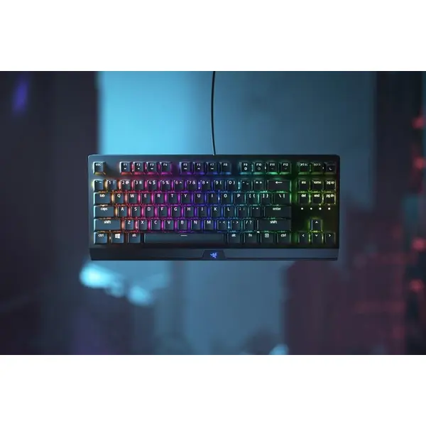 کیبورد مخصوص بازی ریزر مدل Blackwidow V3 TenKeyless Keyboard: Razer BlackWidow V3 Tenkeyless Mechanical Gaming