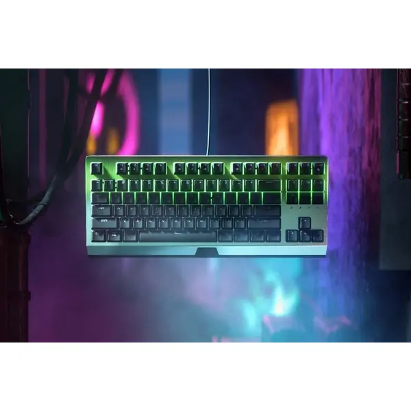 کیبورد مخصوص بازی ریزر مدل Blackwidow V3 TenKeyless Keyboard: Razer BlackWidow V3 Tenkeyless Mechanical Gaming