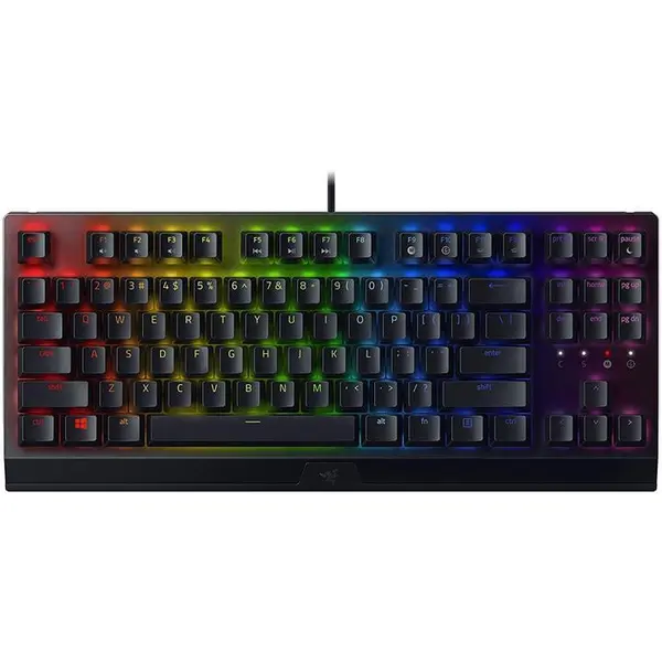 کیبورد مخصوص بازی ریزر مدل Blackwidow V3 TenKeyless Keyboard: Razer BlackWidow V3 Tenkeyless Mechanical Gaming