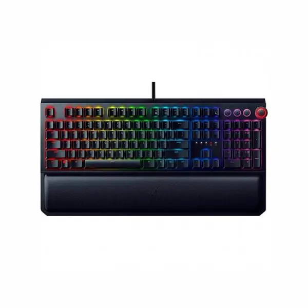 کیبورد گیمینگ ریزر Blackwidow Elite Green Switch - 2