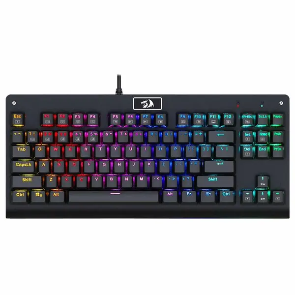 کیبورد گیمینگ ردراگون مدل Dark Avenger K568 Redragon Dark Avenger K568 Rainbow