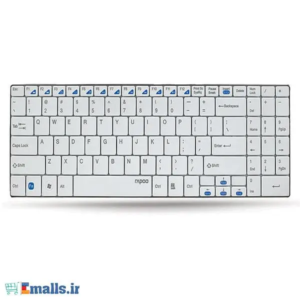 کیبورد بسیار باریک و بی سیم رپو مدل E9070 Rapoo E9070 Wireless Ultra-Slim Keyboard - 3