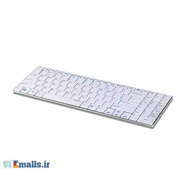 کیبورد بسیار باریک و بی سیم رپو مدل E9070 Rapoo E9070 Wireless Ultra-Slim Keyboard - 2