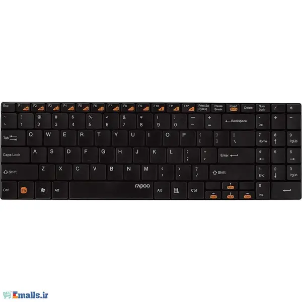 کیبورد بسیار باریک و بی سیم رپو مدل E9070 Rapoo E9070 Wireless Ultra-Slim Keyboard - 5