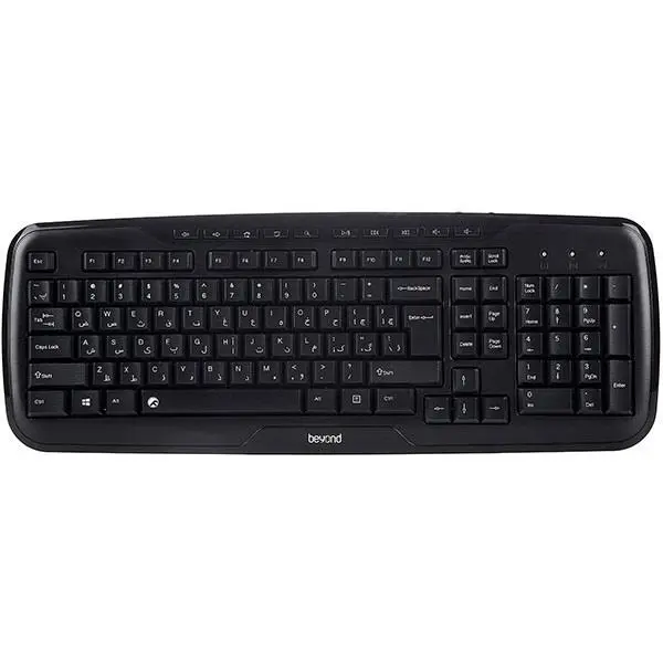 کیبورد باسیم فراسو بیاند مدل FCR-3490 Farassoo Beyond FCR-3490 Wired Keyboard - 5