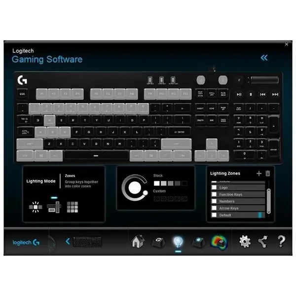 کیبورد مخصوص بازی لاجیتک مدل G610 Orion Brown Spectrum Logitech G610 Orion Gaming Keyboard - 4