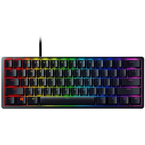 کیبورد گیمینگ ریزر Gaming Huntsman Mini Red با سوئیچ قرمز Razer Huntsman Mini Red Optical Switch Linear