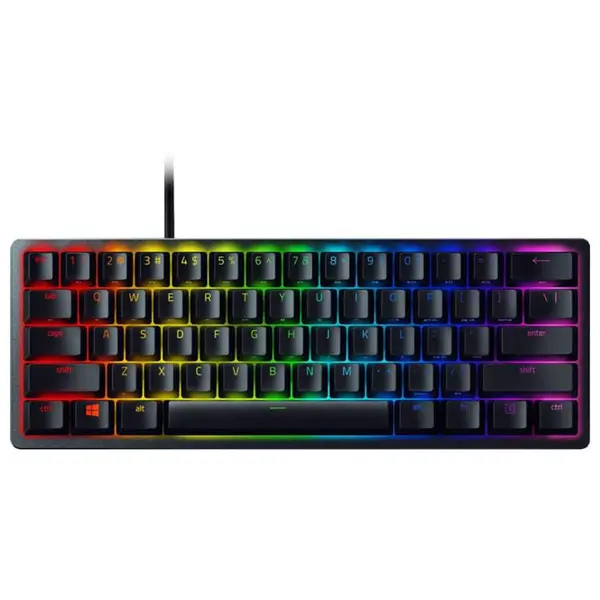 کیبورد گیمینگ ریزر Gaming Huntsman Mini Red با سوئیچ قرمز Razer Huntsman Mini Red Optical Switch Linear