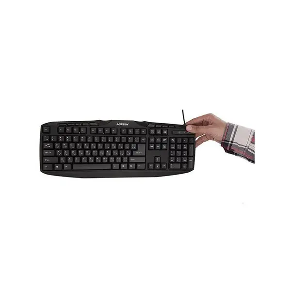 کیبورد استاندارد و مالتی مدیا گرین GK-302 Green GK-302 Standard Multimedia Keyboard