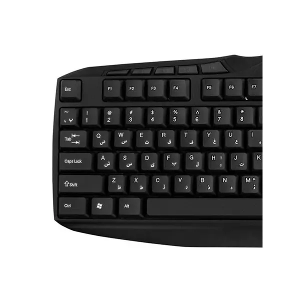 کیبورد استاندارد و مالتی مدیا گرین GK-302 Green GK-302 Standard Multimedia Keyboard