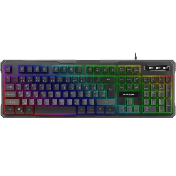 کیبورد مخصوص بازی گرین مدل GK601-RGB Green GK601-RGB Gaming Keyboard
