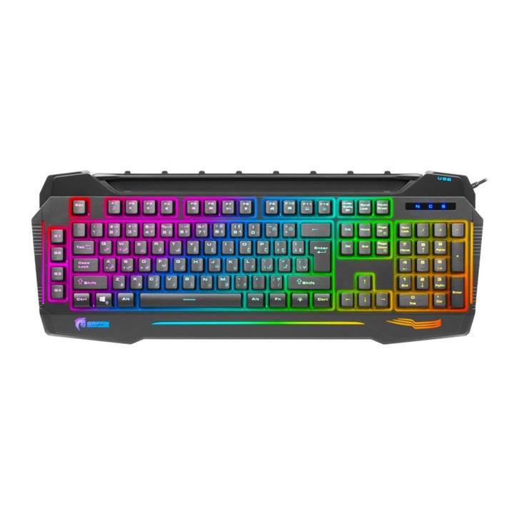 Keyboard: Green GK702 RGB Gaming
