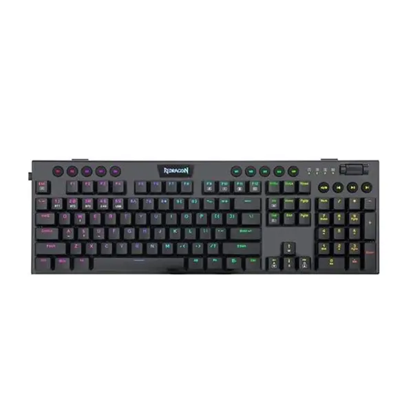 کیبورد بازی مکانیکی ردراگون مدل Horus K618 Redragon Horus K618 With Blue Mecha