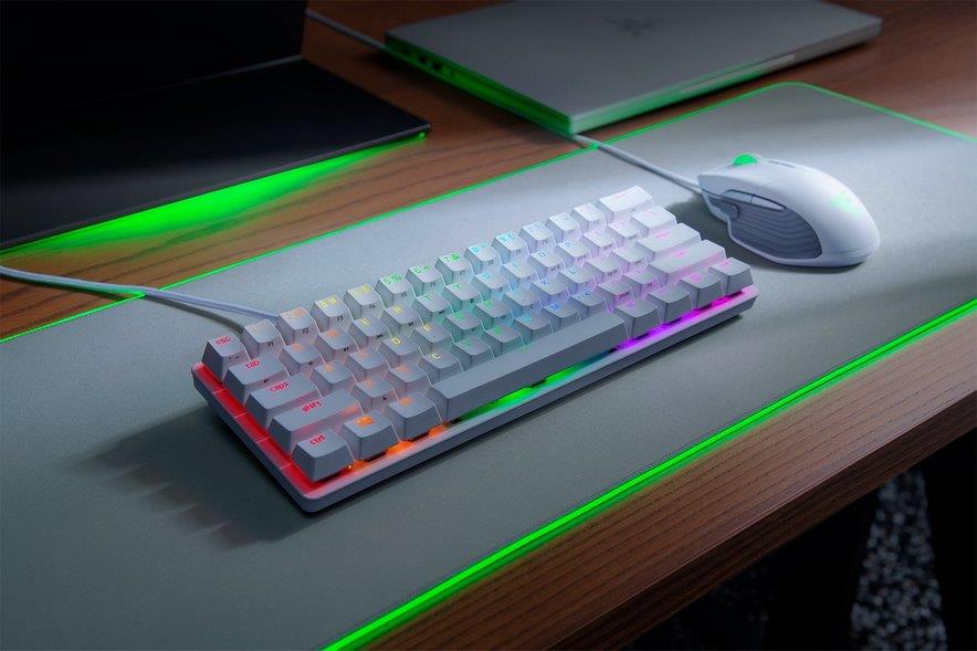 Razer HUNTSMAN Mini Mercury Edition Keyboard