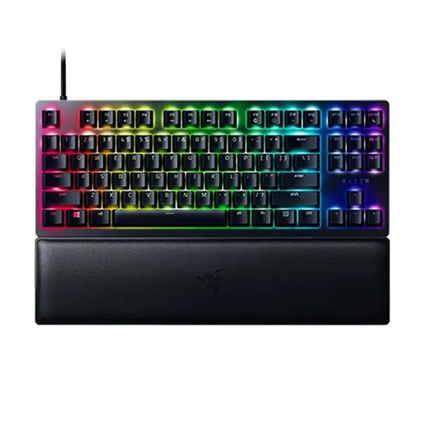 کیبورد گیمینگ ریزر مدل Huntsman V2 TKL Red Razer Huntsman V2 Tenkeyless Optical Gaming Keyboard