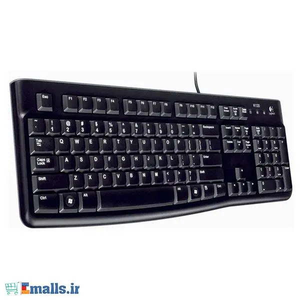 کیبورد باسیم لاجیتک مدل K120 Logitech K120 Wired Keyboard