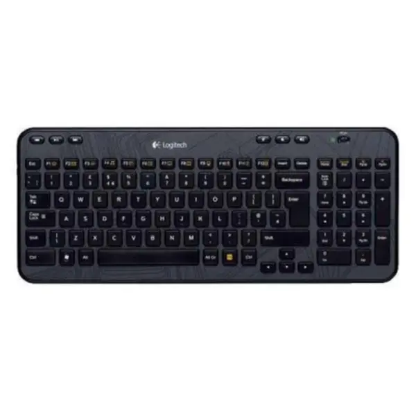 کیبورد بی سیم لاجیتک مدل K360 Black Logitech Wireless Keyboard K360 - 2