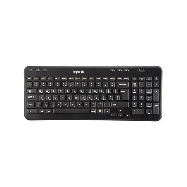 کیبورد بی سیم لاجیتک مدل K360 Black Logitech Wireless Keyboard K360 - 3