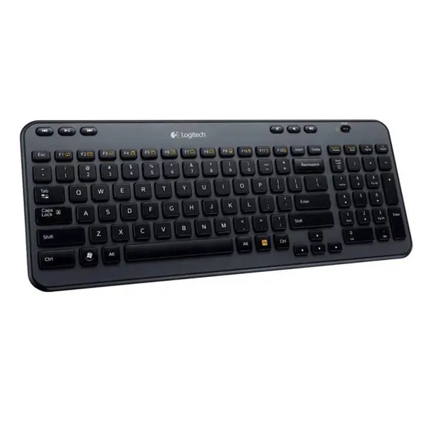 کیبورد بی سیم لاجیتک مدل K360 Black Logitech Wireless Keyboard K360 - 5