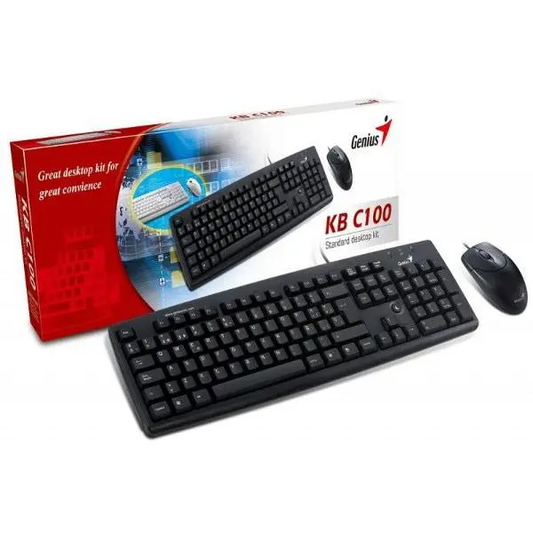 کیبورد جنیوس KB-C100 Genius KB-100 Keyboard