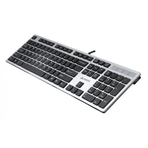 کیبورد ای فورتک KD-300 A4TECH KD-300 USB Silver Gray X-Slim Keyboard - 5