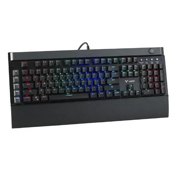 کیبوردگیمینگ رپو KEYBOARD GAMING RAPOO V820 Rapoo V820 Wired Mechanical Gaming Keyboard