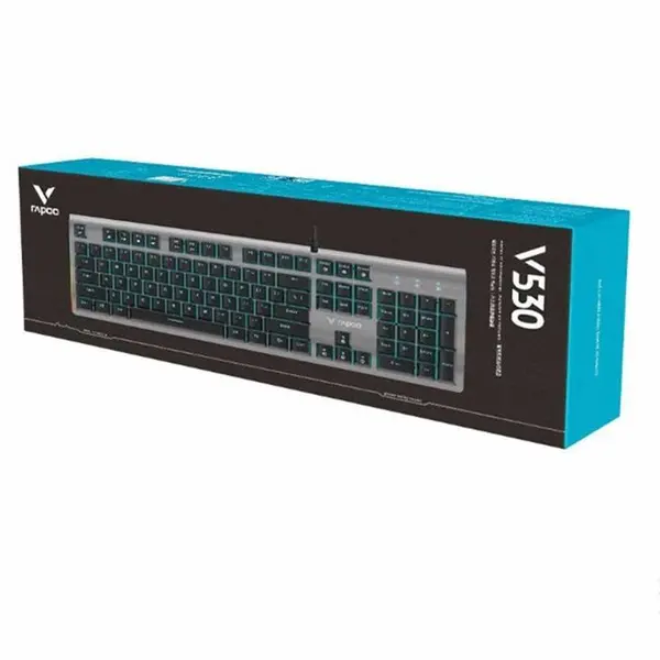 کیبورد مخصوص بازی رپو Keyboard Rapoo v530 Keyboard: Rapoo V530 Gaming - 2