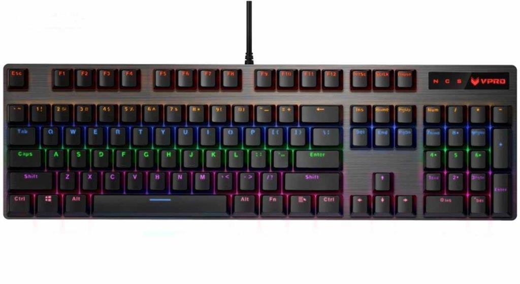 کیبورد مخصوص بازی مکانیکی رپو Keyboard Rapoo V500 PRO