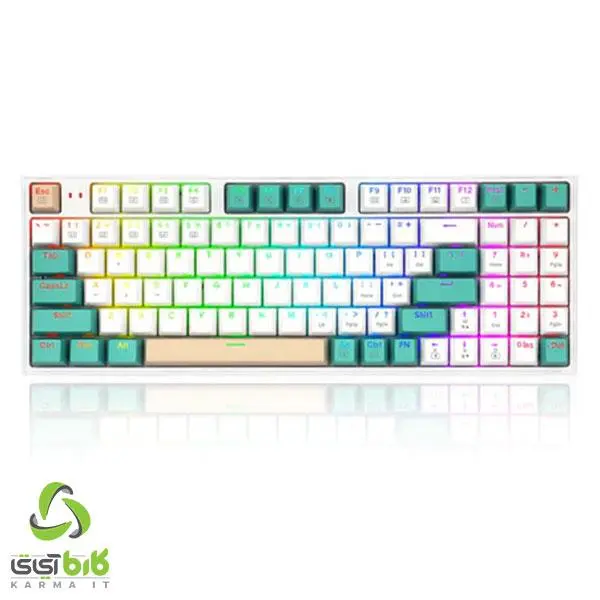 کیبورد ردراگون Kitava K636 RGB redragon Kitava K636 RGB Gaming Mechanical Keyboard - 2