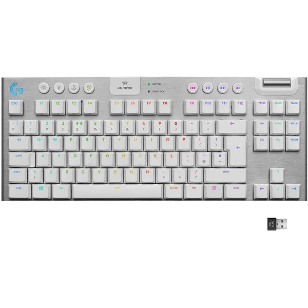 کیبورد گیمینگ لاجیتک Logitech G915 TKL Keyboard: Logitech Mechanical G915 TKL Gaming - 5