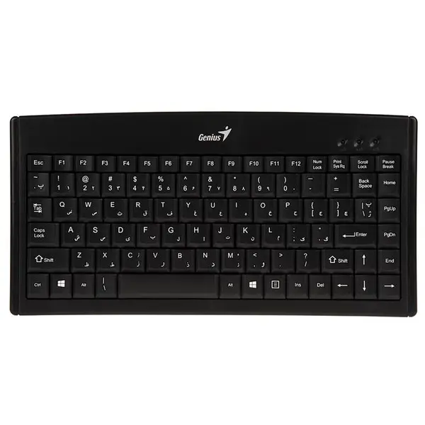 کیبورد جنیوس مدل LuxeMate 100 به همراه حروف فارسی Genius LuxeMate 100 Keyboard with Persian Letters