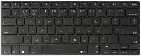 Keyboard Rapoo E6080 Bluetooth Ultra slim