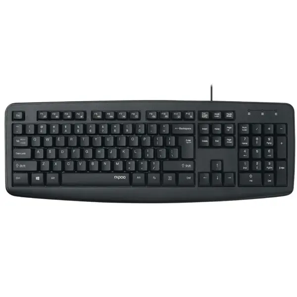 کیبورد سیمی Rapoo مدل NK2600 Rapoo NK2600 Wired Keyboard