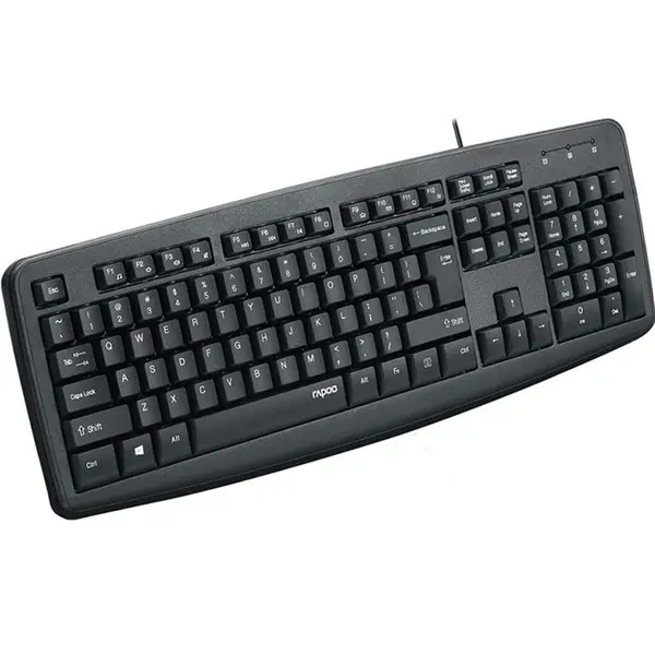 کیبورد سیمی Rapoo مدل NK2600 Rapoo NK2600 Wired Keyboard
