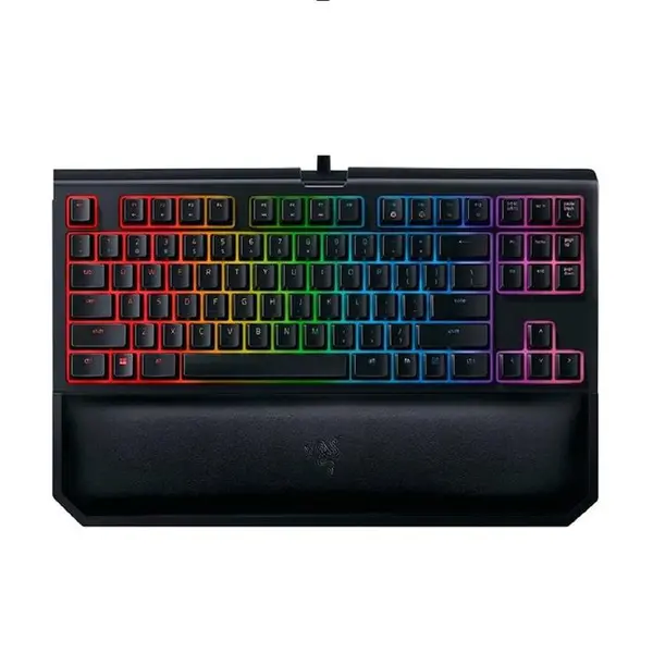 کیبرد مکانیکال ریزر مدل razer blackwidow chroma v2 yellow switch Razer BlackWidow Tournament Edition Chroma V2 with Yellow Switch Mechanical Gaming Keyboard - 5