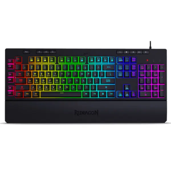 کیبورد بازی ردراگون مدل Shiva K512 Redragon Shiva K512 RGB With Membra