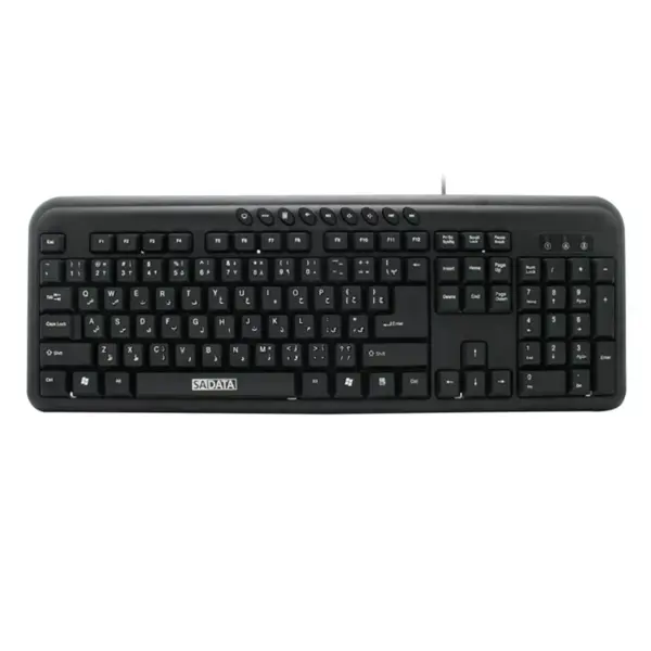 کیبورد با سیم سادیتا مدل SK-1700M Sadata SK-1700M Wired Keyboard