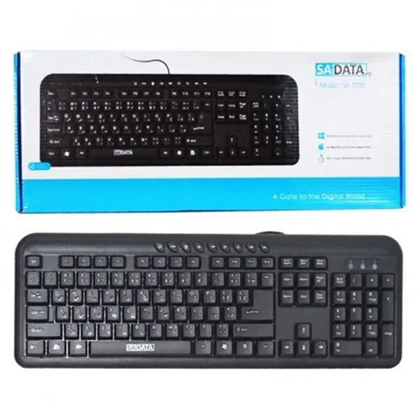کیبورد با سیم سادیتا مدل SK-1700M Sadata SK-1700M Wired Keyboard