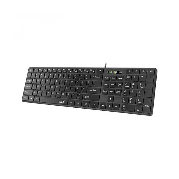 کیبورد باسیم جنیوس SlimStar 126 با حروف فارسی Genius SlimStar 126 Wired Keyboard