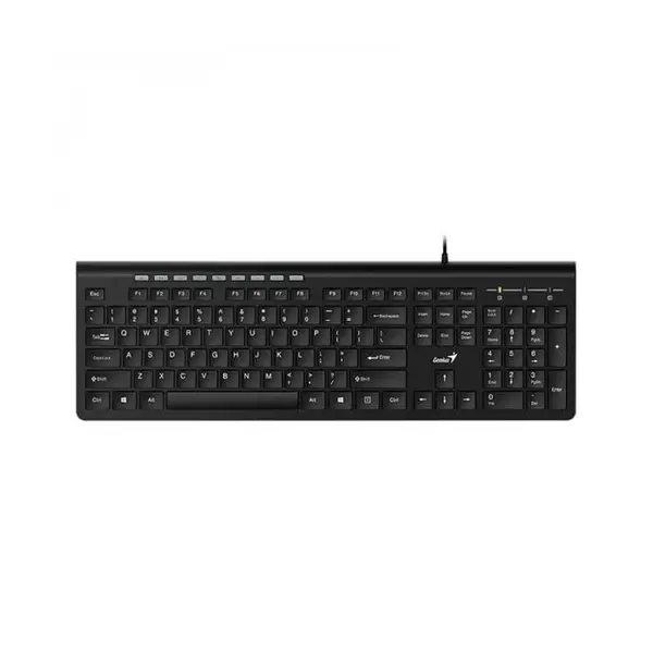 کیبورد باسیم جنیوس SlimStar 230 با حروف فارسی Genius SlimStar 230 Wired Keyboard