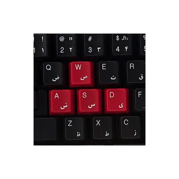 تسکو مدل TK 8018 TSCO TK8018 Keyboard - 3