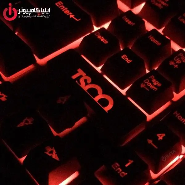 کیبورد مخصوص بازی تسکو مدل TK 8029 Tsco TK 8029 Gaming USB Keyboard - 3
