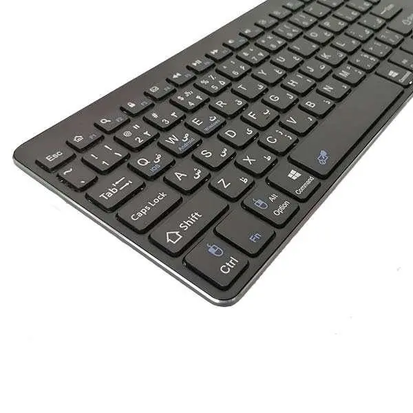 کیبورد بی سیم تسکو مدل TKM7320B TSCO TKM 7320B Wireless Keyboard - 2