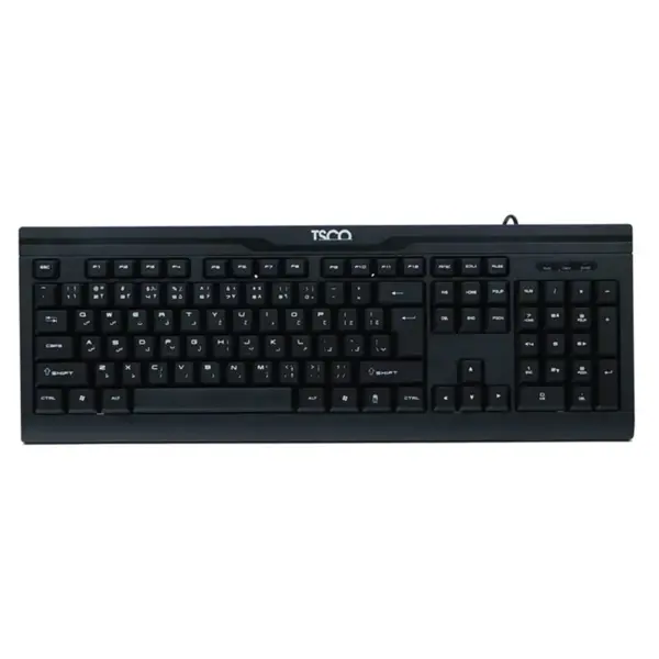 کیبورد با سیم تسکو مدل TSCO TK 8012 TK 8012 Wired Keyboard