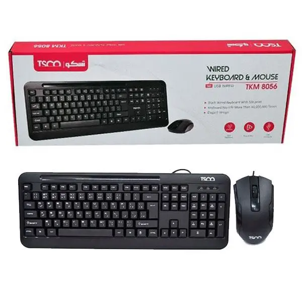 کیبورد سیمی تسکو TSCO TKM 8056