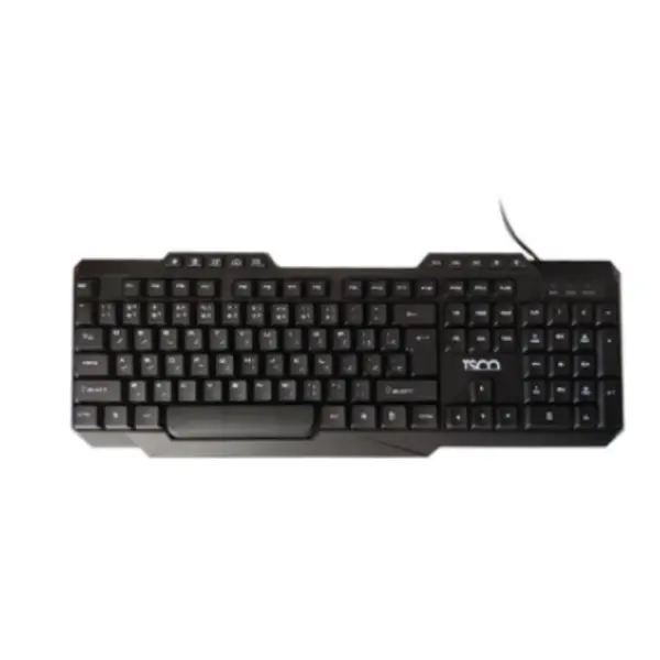 کیبورد USB تسکو مدل TK 8019 TSCO TK 8019 Wired Keyboard