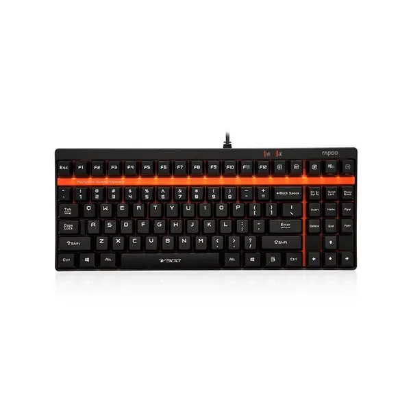 کیبورد مکانیکی مخصوص بازی رپو مدل V500 Rapoo V500 Mechanical Gaming Keyboard