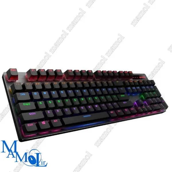 کیبورد V500 rgb Mechanical Rapoo Keyboard: Rapoo V500 RGB Mechanical Gaming